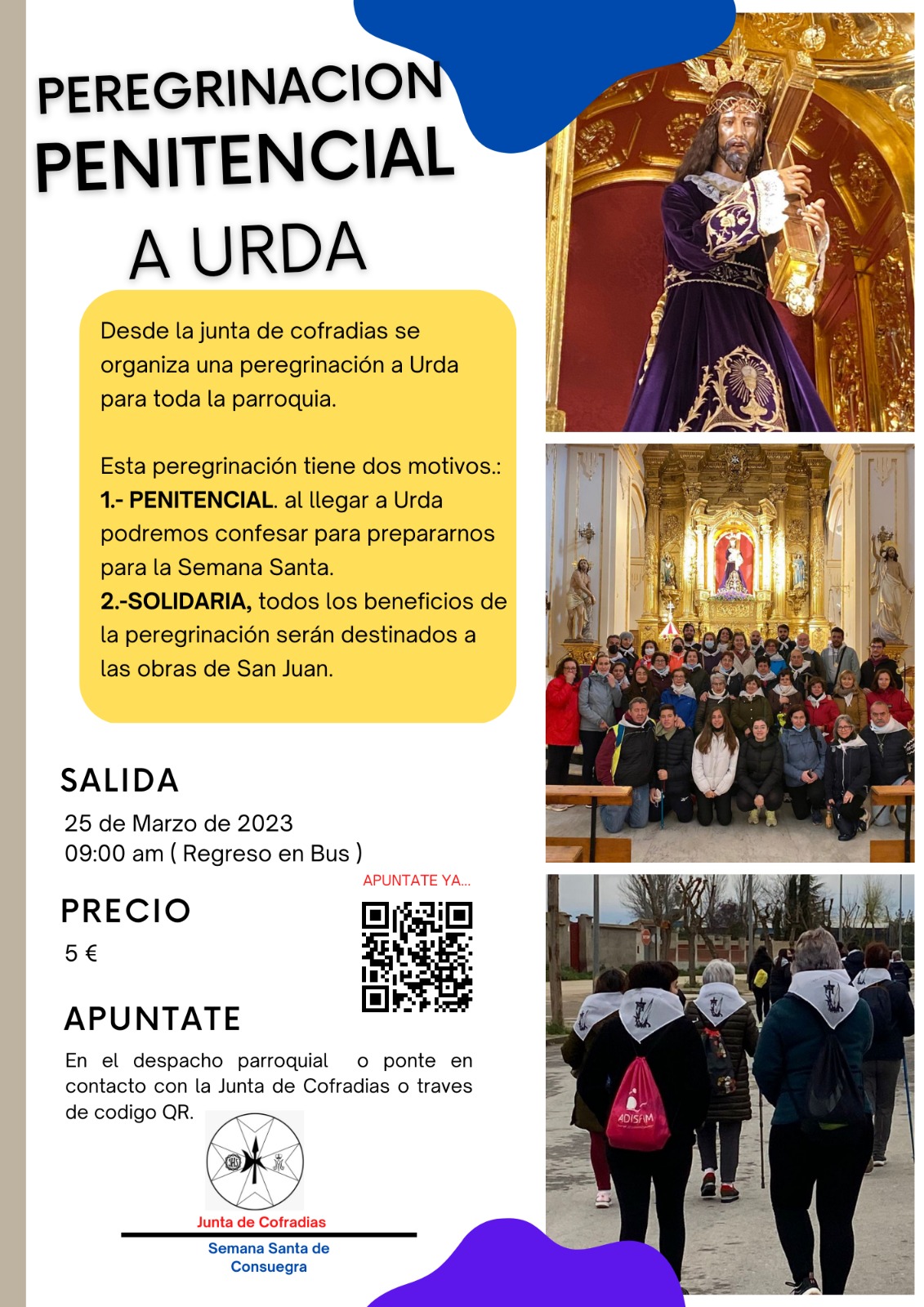 Cartel Peregrinación Urda 2023